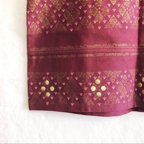 Hollister Red Embellished Skirt - Picture 5 of 6